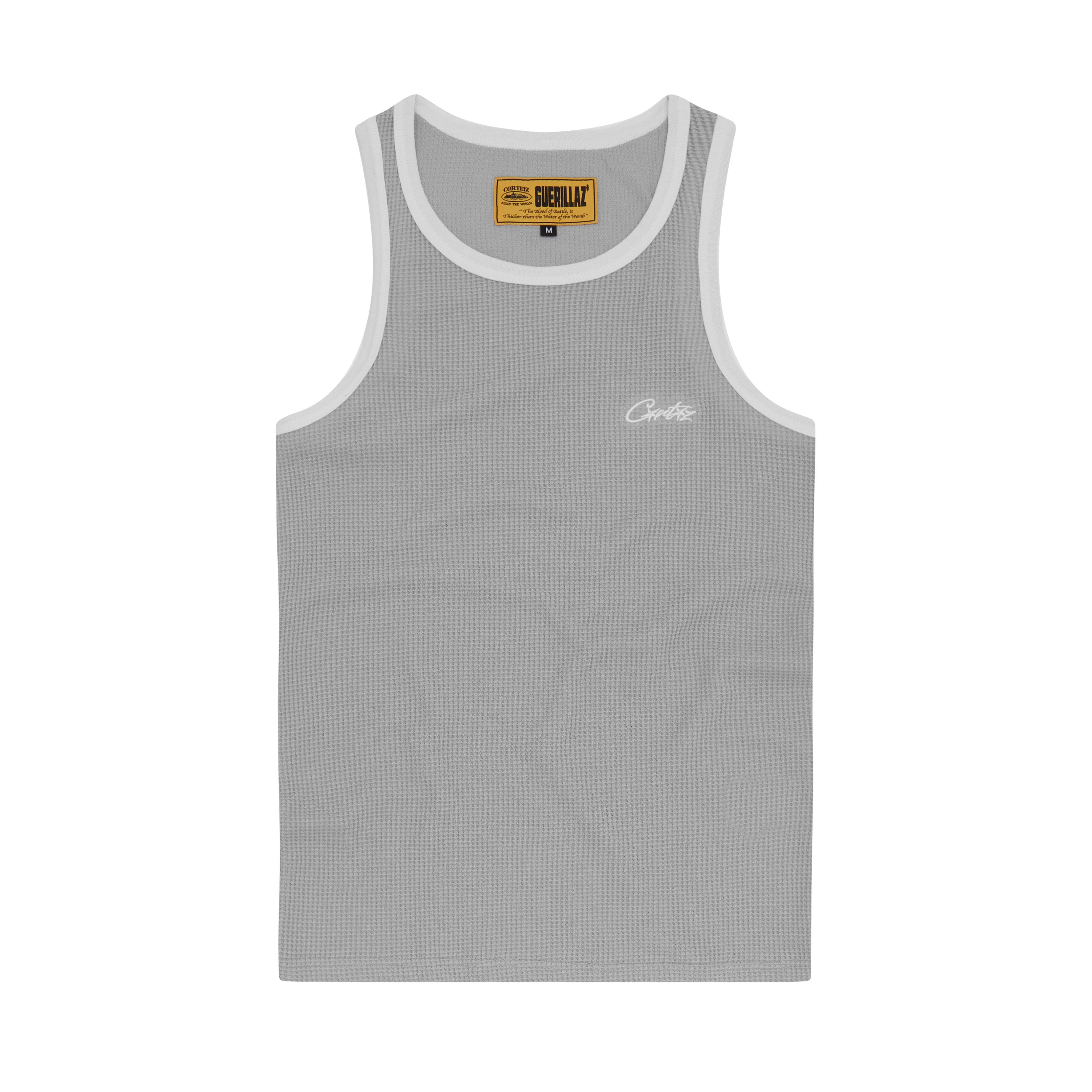 Corteiz Mens Contrast Allstarz Tank Top Grey