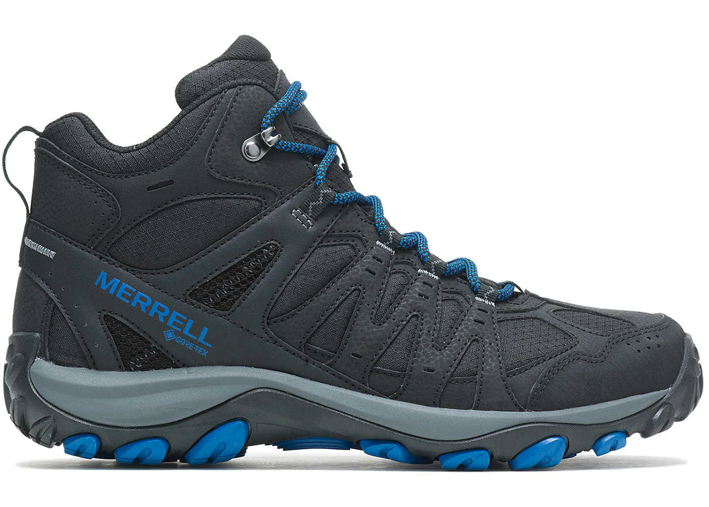 Merrell Accentor Sport 3 Mid Gore-Tex Black Blue – Side Kicks