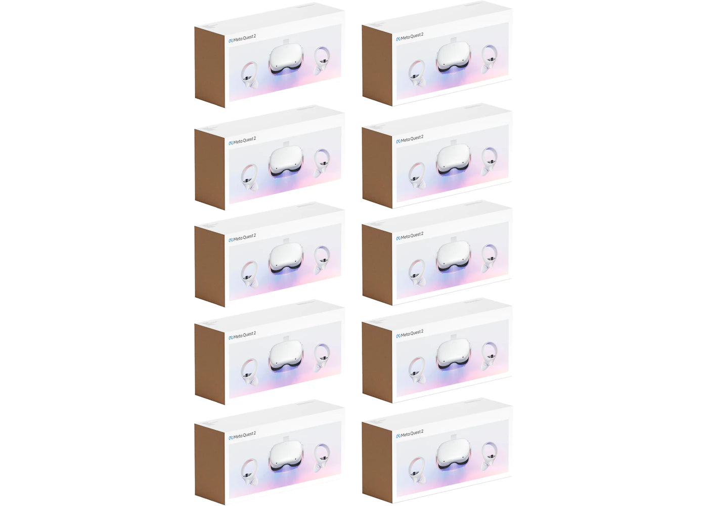 Meta Quest 2 128GB VR Headset (US Plug) 10x Lot