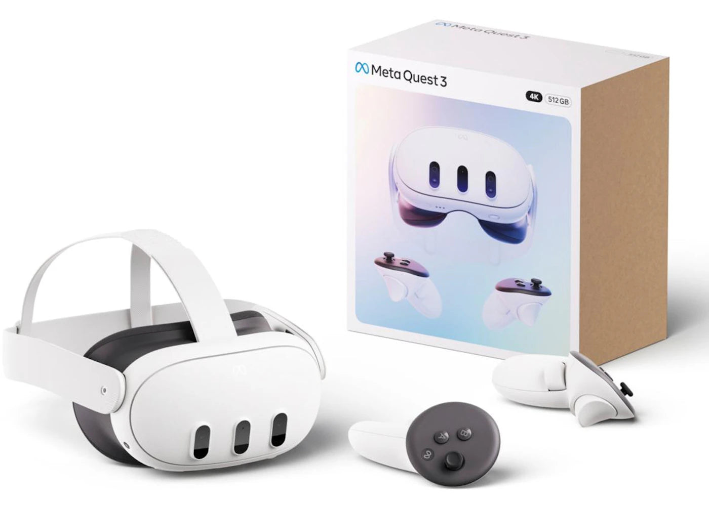 Meta Quest 3 512GB VR Headset (UK) Plug 899-00585-01