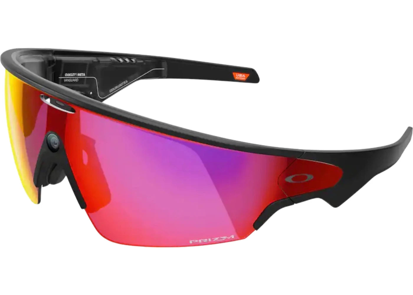 Meta x Oakley Vanguard Glasses 0OW8001 3926 46 Black/Prizm Road