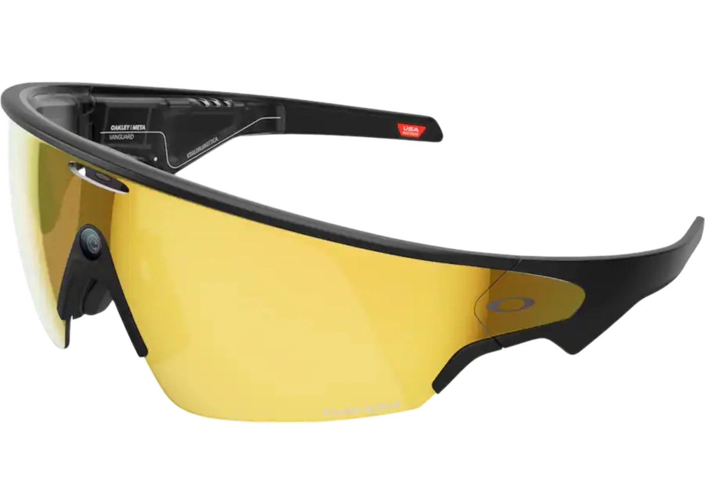 Meta x Oakley Vanguard Glasses 0OW8001 3927 46 Black/Prizm 24K