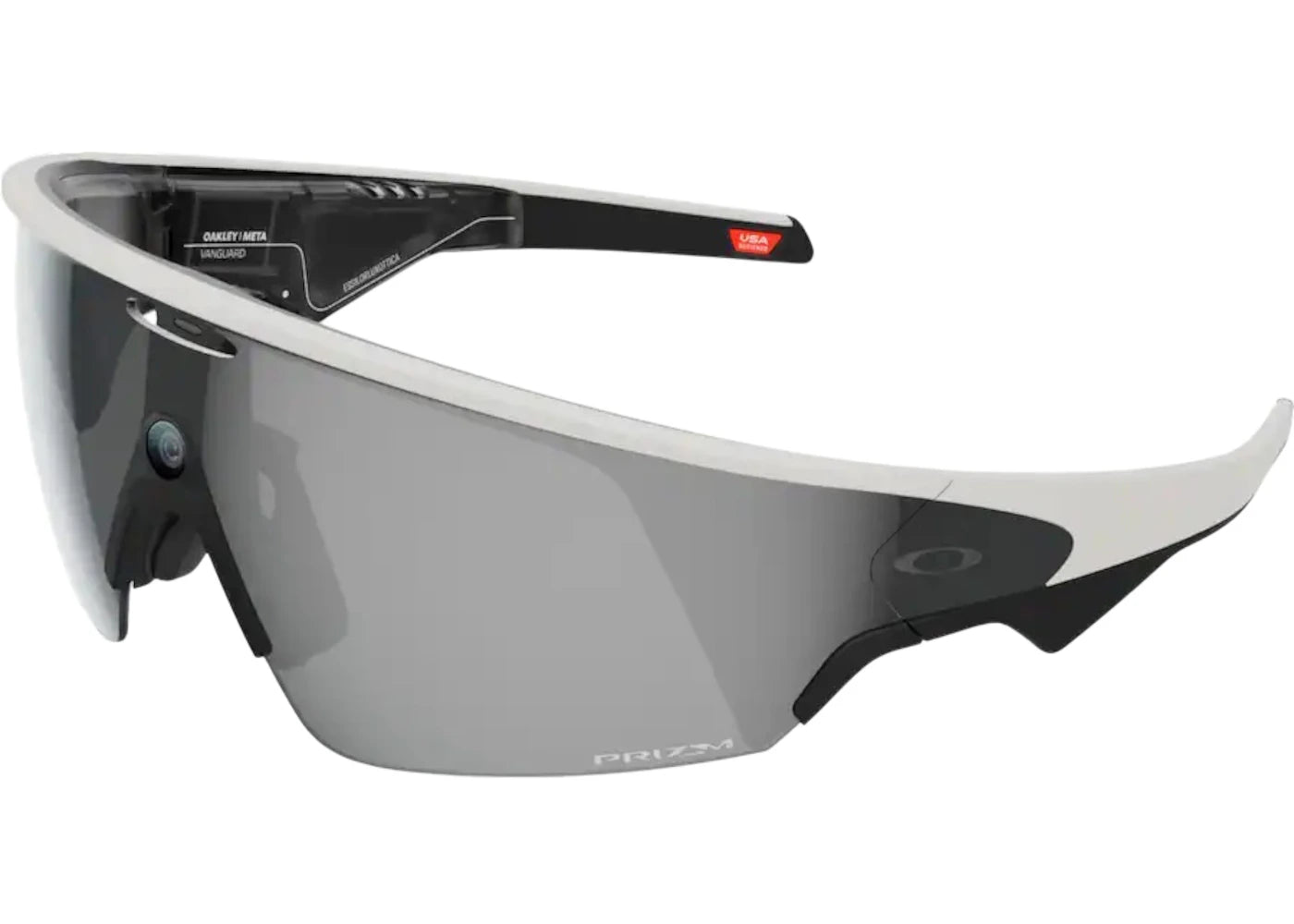 Meta x Oakley Vanguard Glasses 0OW8001 3928 46 White/Prizm Black