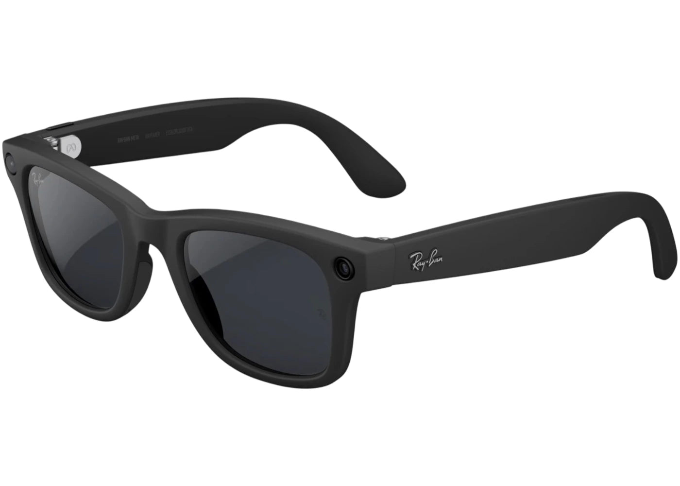 Meta x Ray-Ban Wayfarer Glasses (Gen 2) Standard 0RW4012_601S1Z50 Matte Black/Clear to Grey Transition