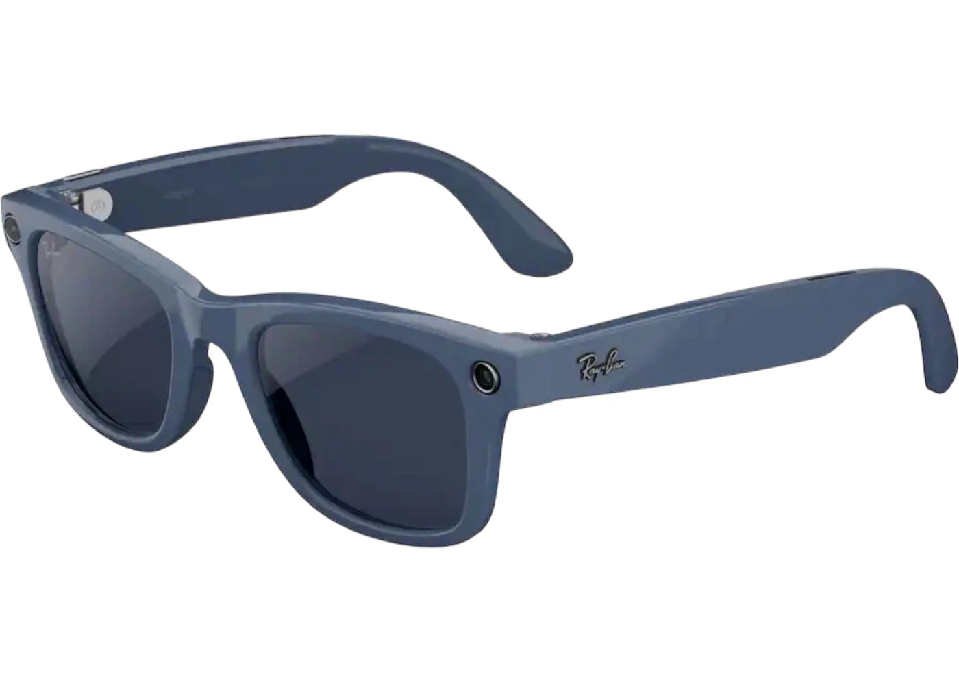 Meta x Ray-Ban Wayfarer Glasses (Gen 2) Standard 0RW4012_6628MF50 Shiny Cosmic Blue/Clear to Sapphire Transition