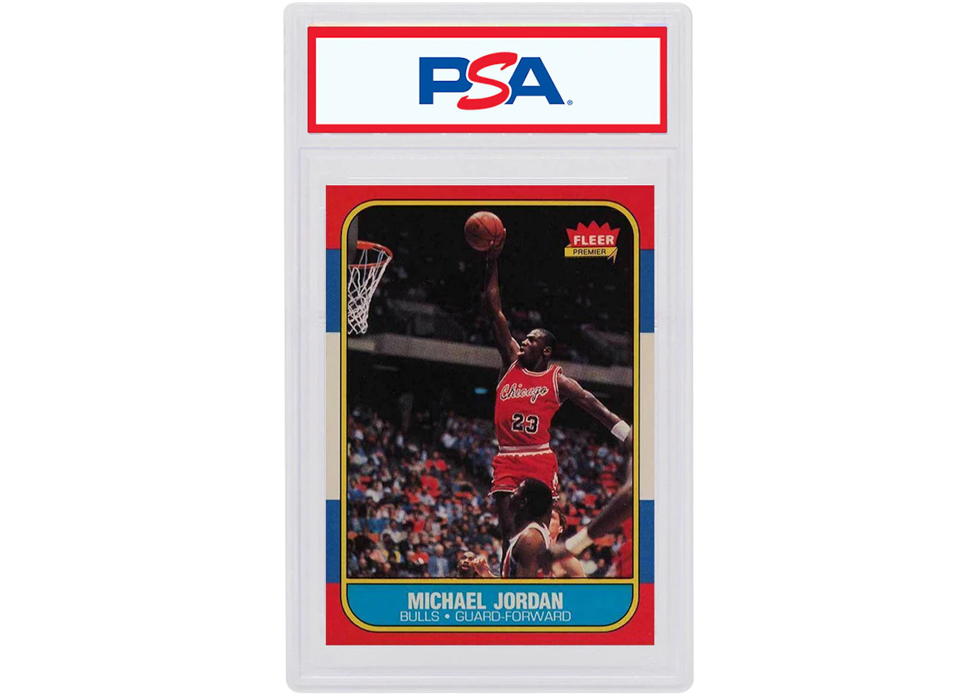 Michael Jordan 1986 Fleer Rookie #57 (PSA or BGS Graded)
