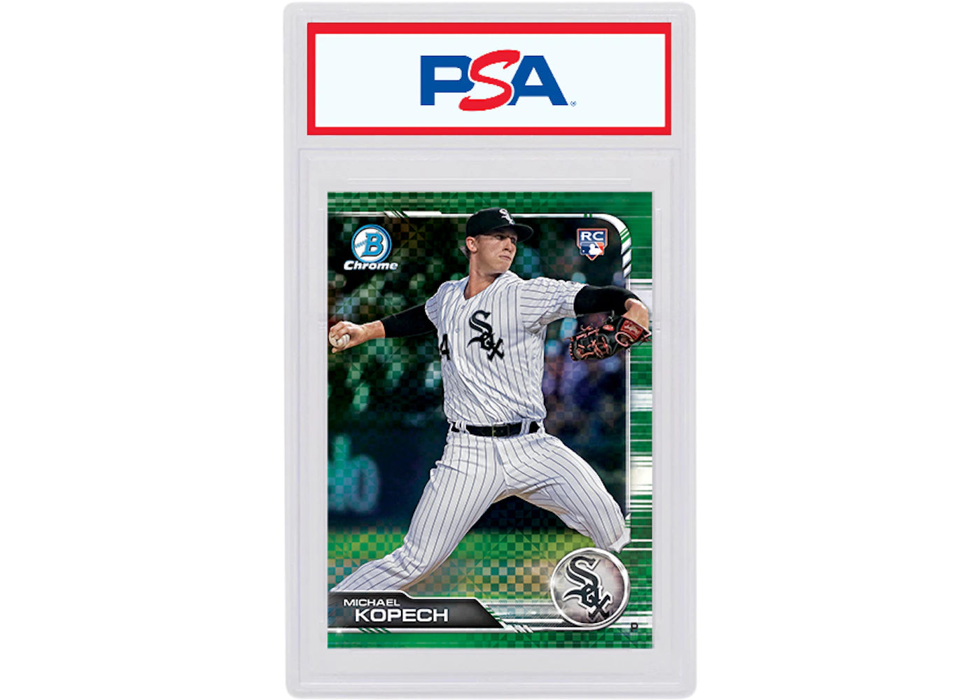 Michael Kopech 2019 Bowman Chrome X Rookie Green X-Fractor /31 #82 (PSA or BGS Graded)