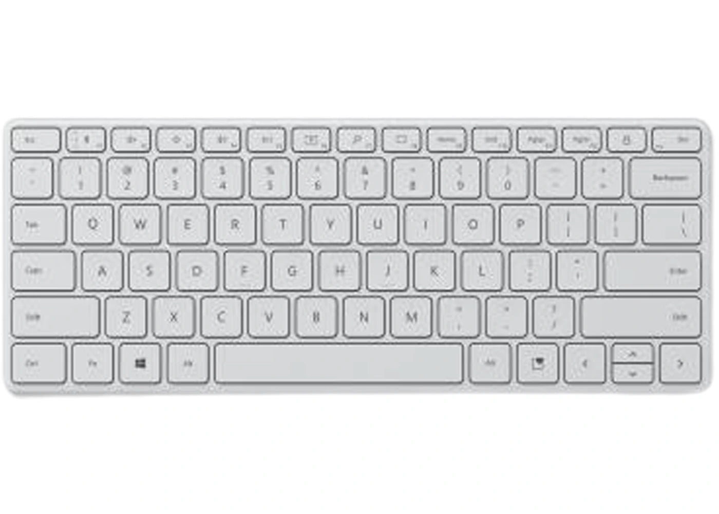 Microsoft Designer Compact Wireless Keyboard 21Y-00031 Glacier