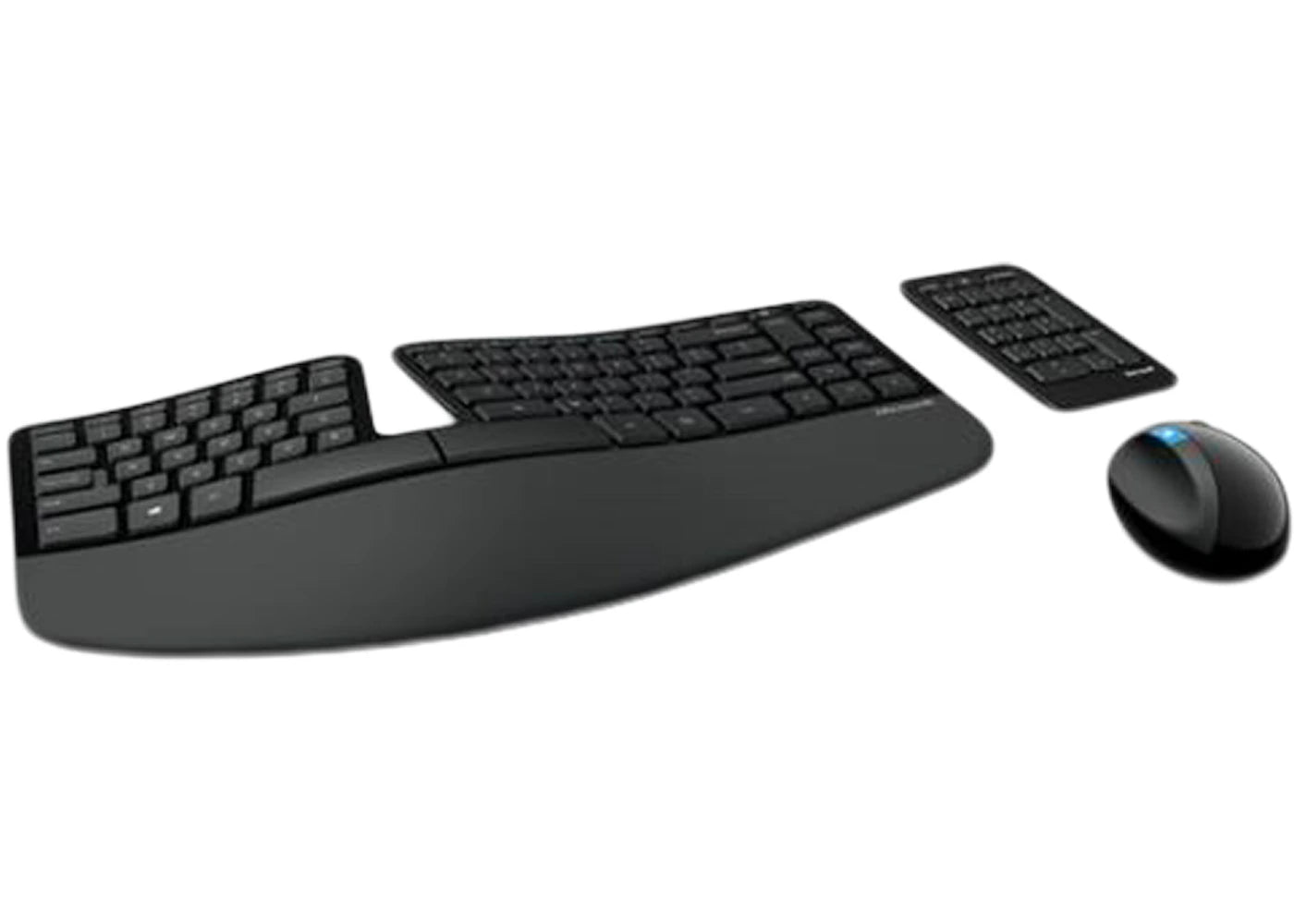 Microsoft Sculpt Ergonomic Wireless Keyboard with Number Keypad and Mouse L5V-00001