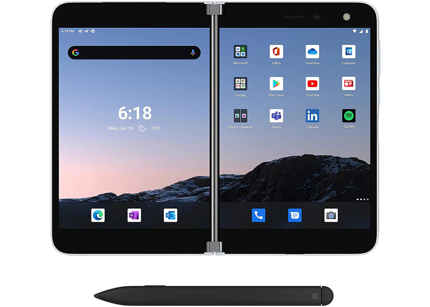 Microsoft Surface Duo 128GB Smartphone 1T9-00002 Glacier