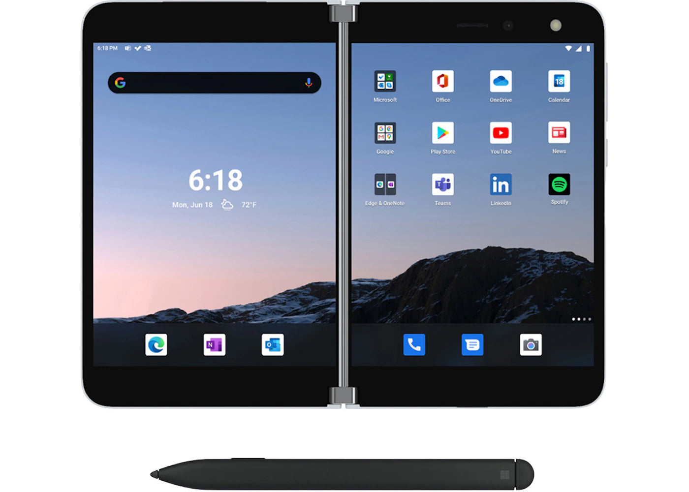 Microsoft Surface Duo 128GB Smartphone TGP-00001 Glacier