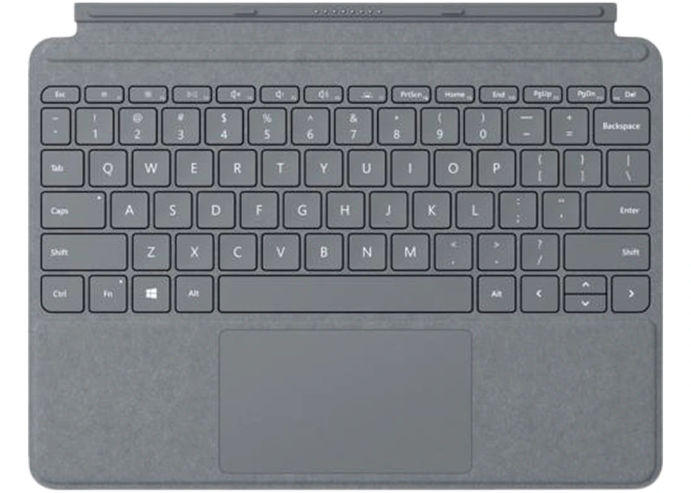 Microsoft Surface Go Signature Type Keyboard Cover KCS-00001 Platinum