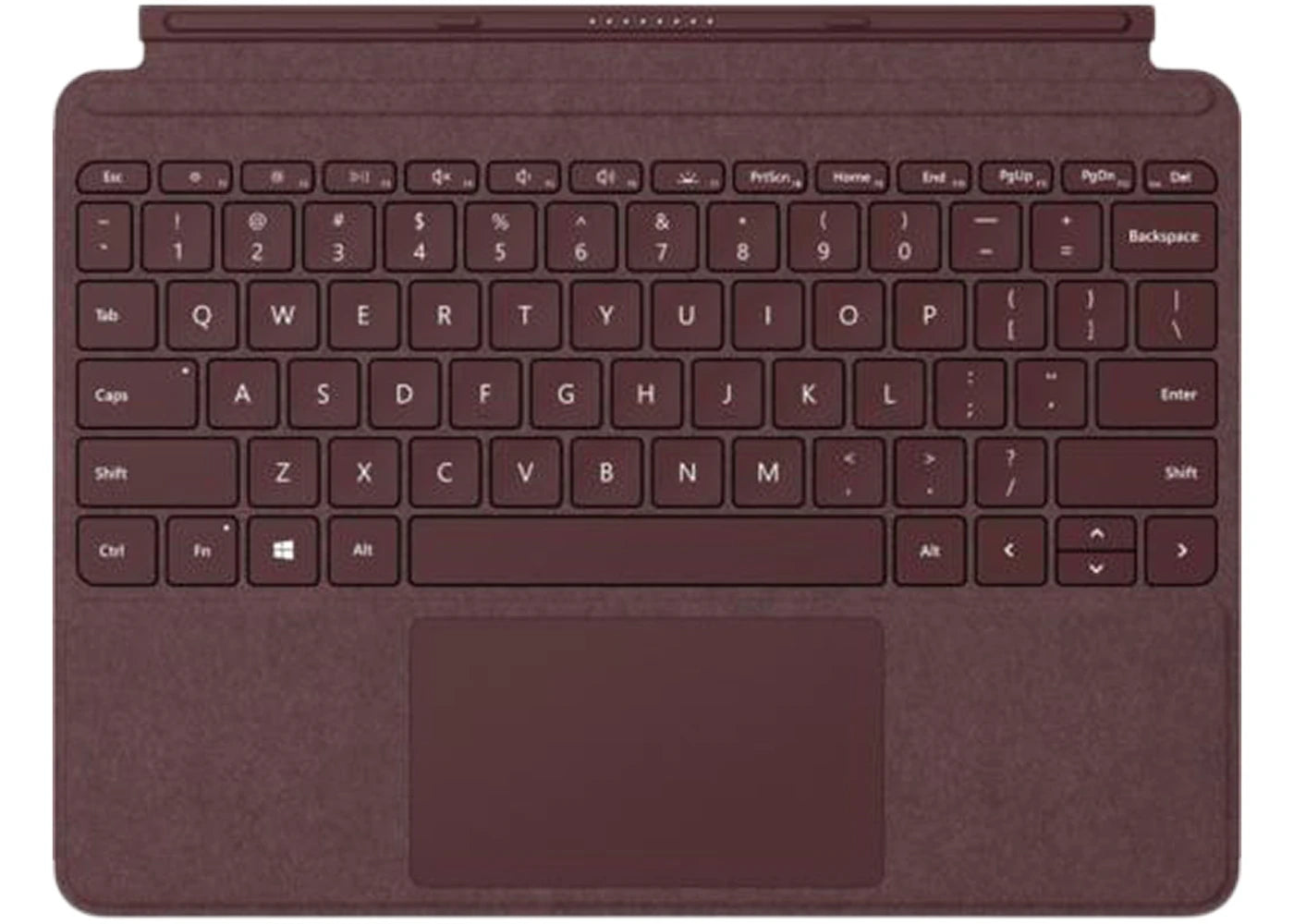 Microsoft Surface Go Signature Type Keyboard Cover KCS-00041 Burgundy