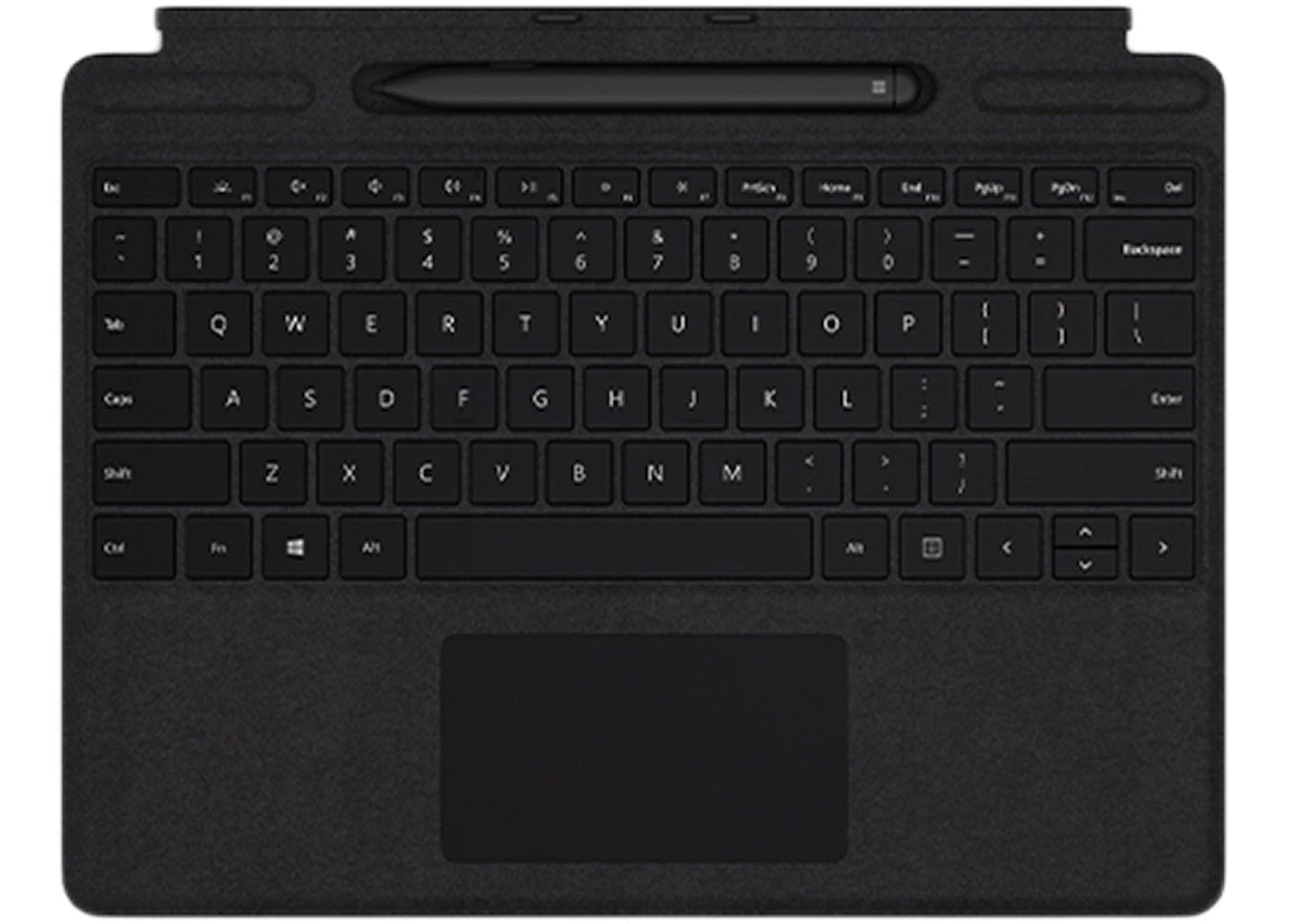 Microsoft Surface Pro X Signature Keyboard with Slim Pen QSW-00001 Black