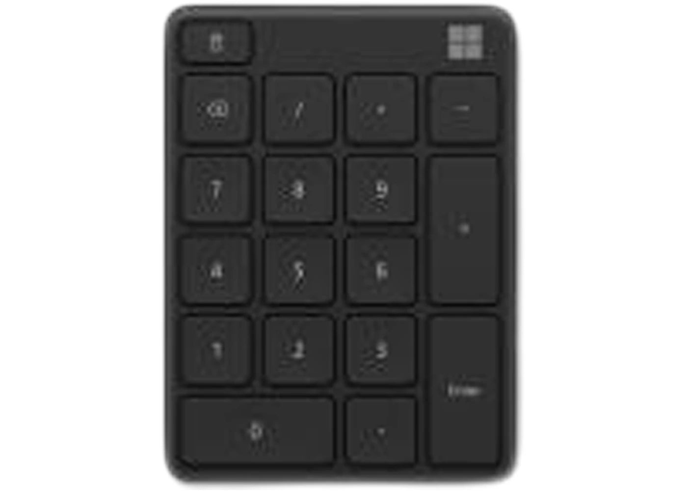 Microsoft Wireless Number Keypad 23O-00016 Matte Black