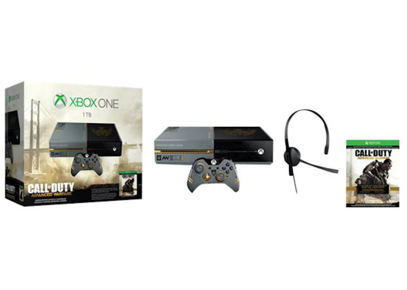 Microsoft Xbox One 1TB Call of Duty Advanced Warefare Bundle 5C7-00075