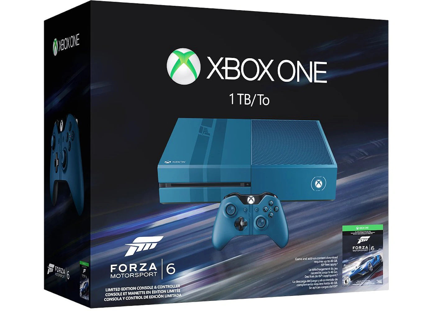 Microsoft Xbox One 1TB Forza Motorsport 6 Console Bundle KF6-00053