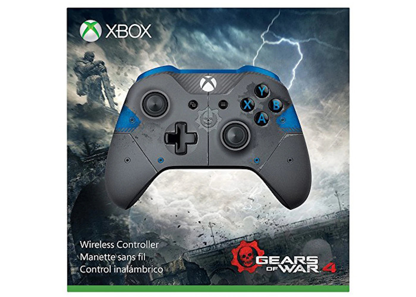 Microsoft Xbox One Controller Gears of War Crimson Omen WL3-00001