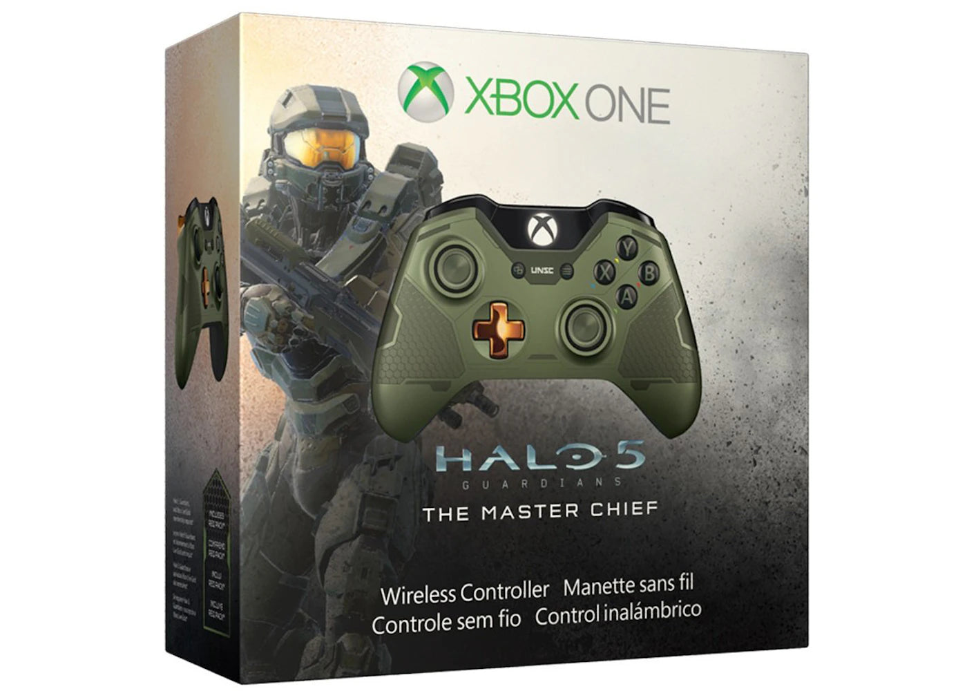 Microsoft Xbox One Wireless Controller Halo 5: Guardians Master Chief Limited Edition GK4-00011