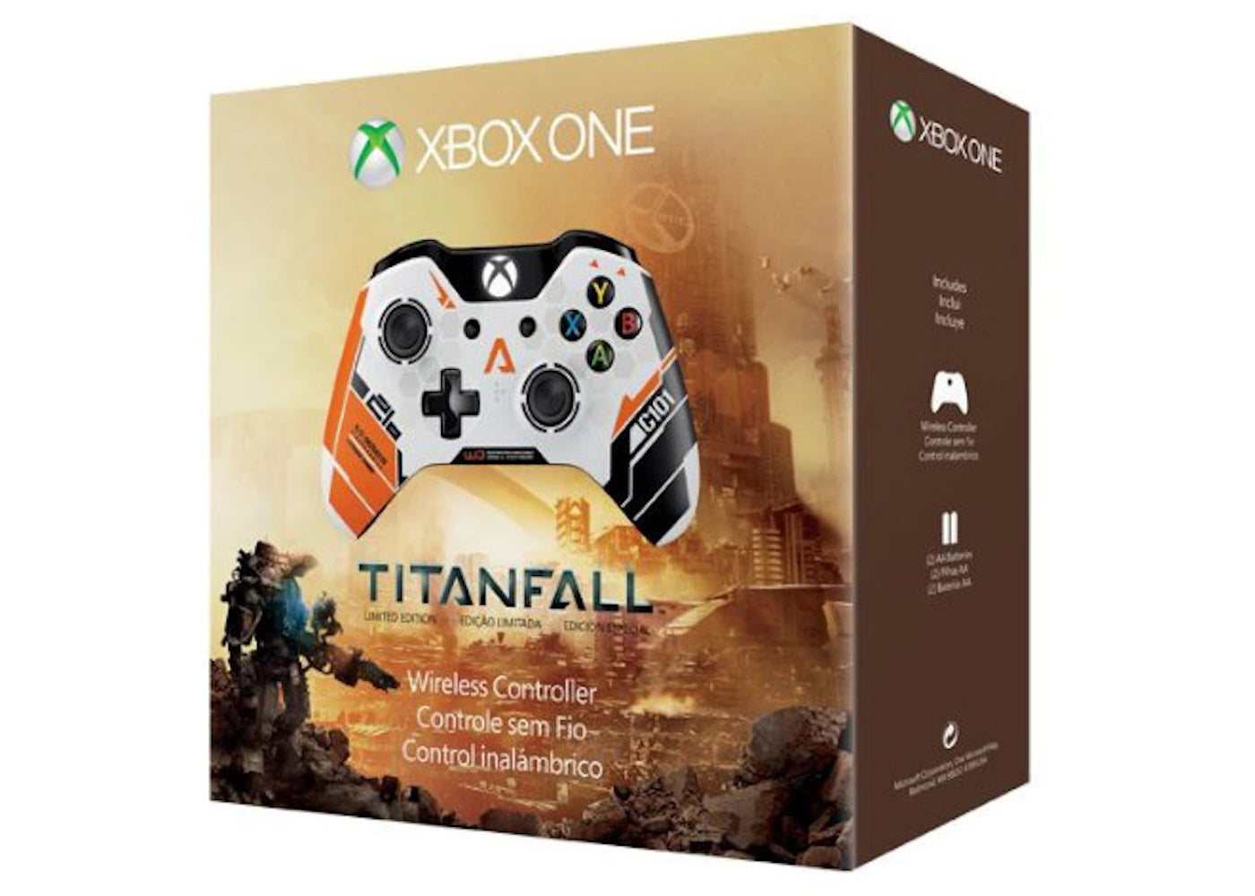Microsoft Xbox One Wireless Controller Titanfall Limited Edition J72-00001