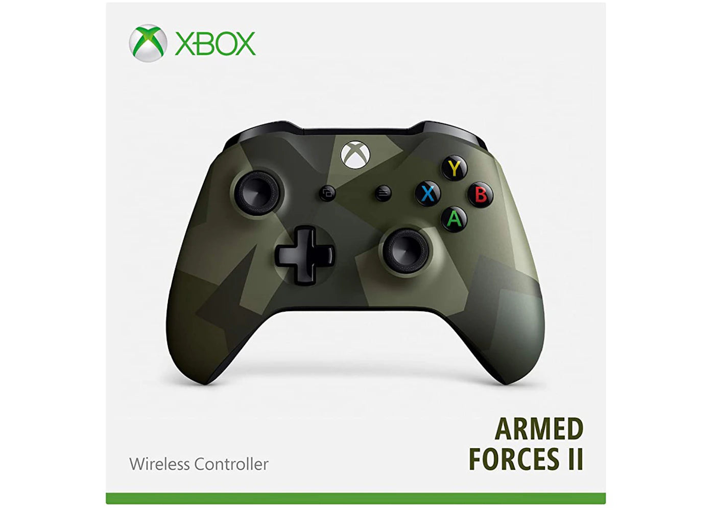 Microsoft Xbox One Wireless Controller WL3-00096 Armed Forces II