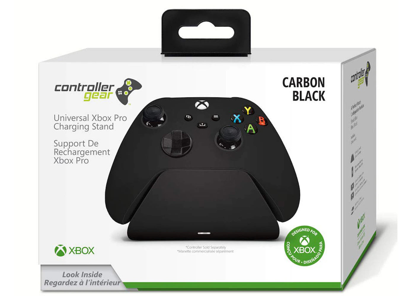 Microsoft Xbox Pro Controller Gear Charging Stand CSXBXXX1R-00ABU Carbon Black