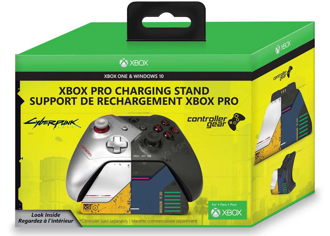 Microsoft Xbox Pro Controller Gear Charging Stand Cyberpunk 2077 Limited Edition CSXBCPX1R-00CYB