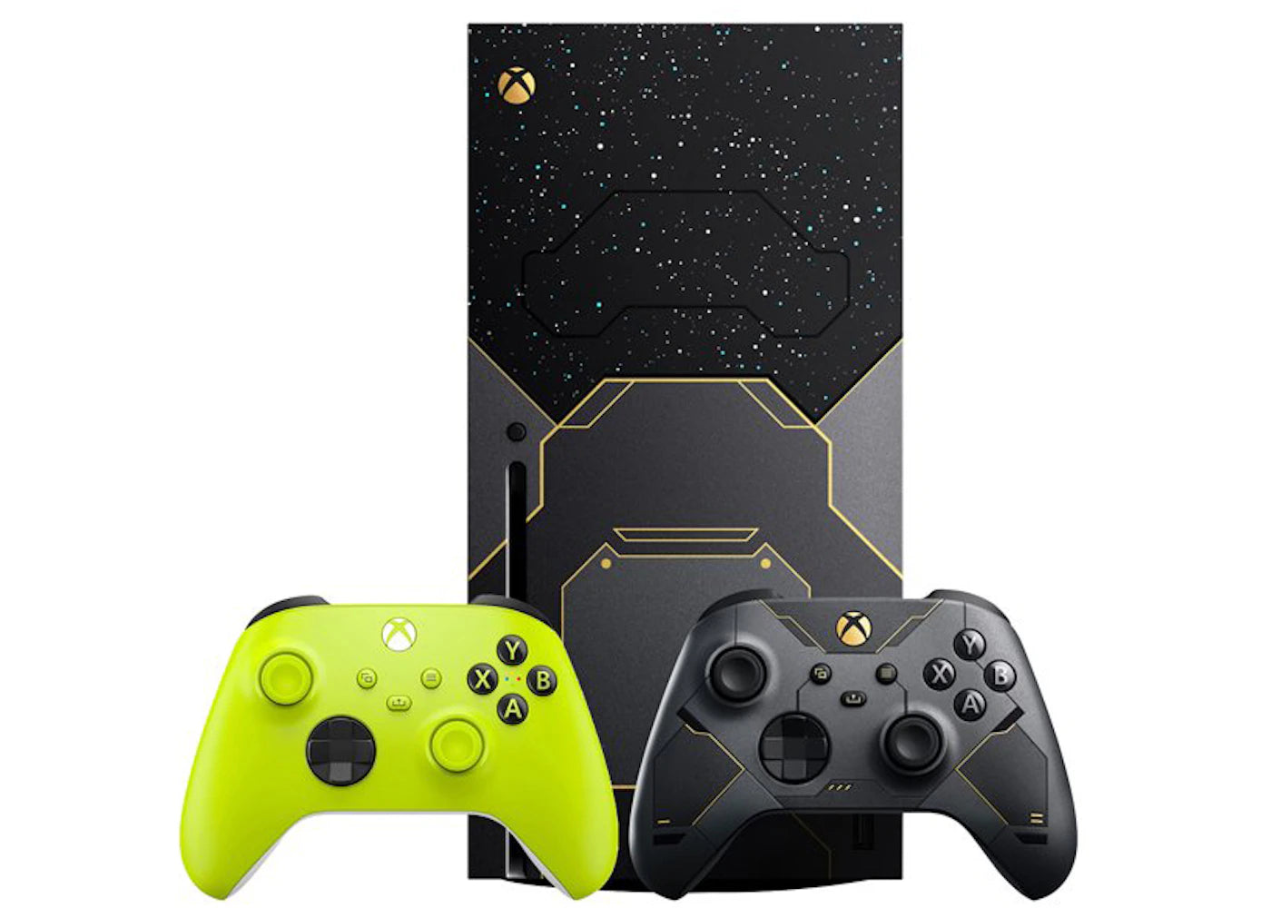 Microsoft Xbox Series X 1TB Halo Infinite Console with Extra Electric Volt Controller Bundle C8Y-00023-QAU-00021