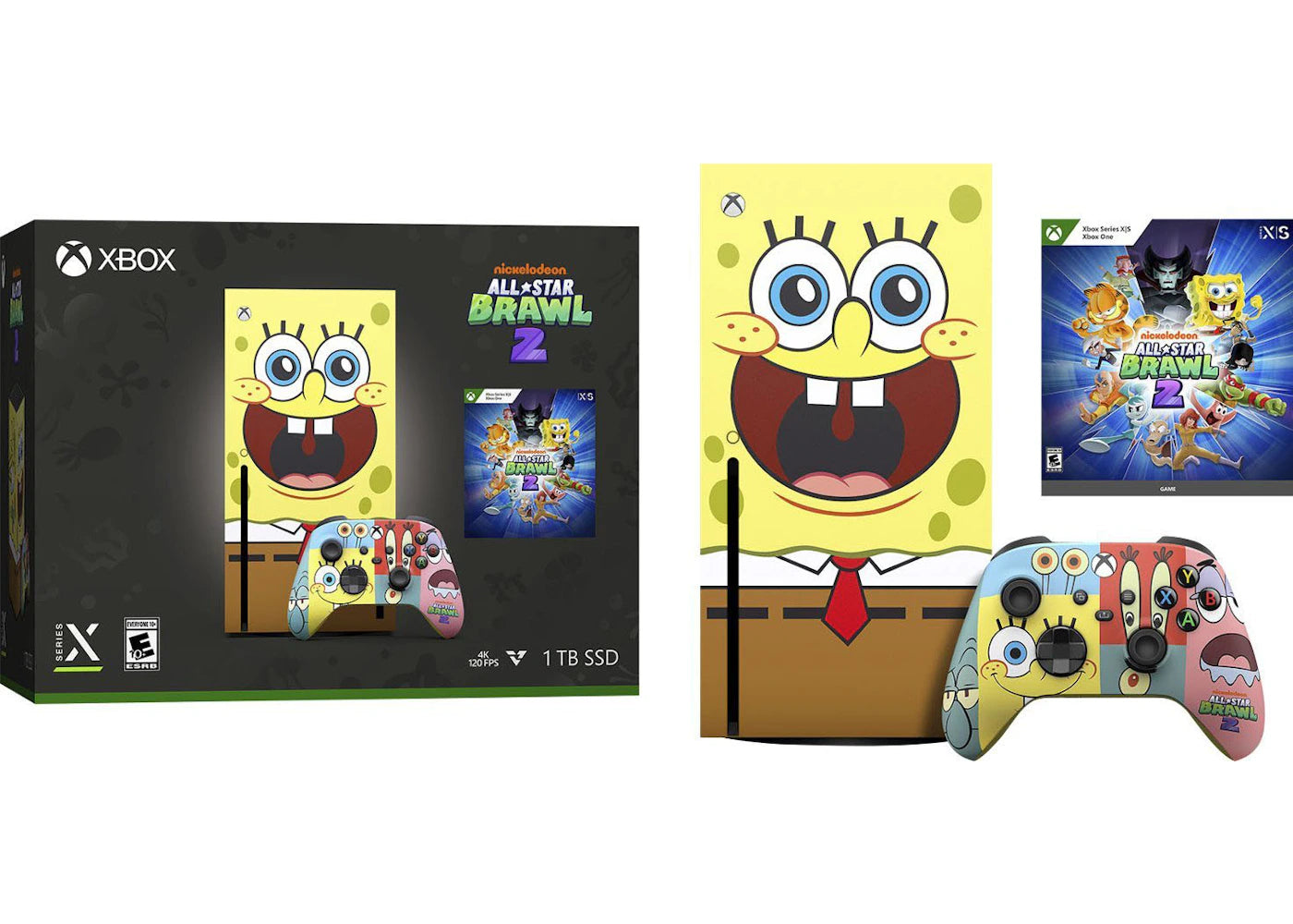 Microsoft Xbox Series X SpongeBob SquarePants All Star Brawl 2 Console 6570627
