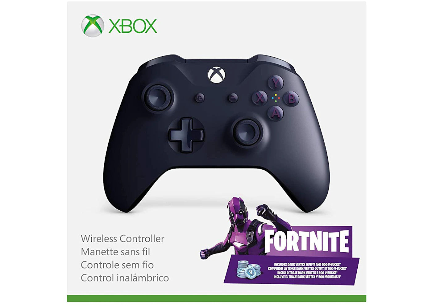 Microsoft Xbox Wireless Controller Fortnite Special Edition WL3-00134 Black