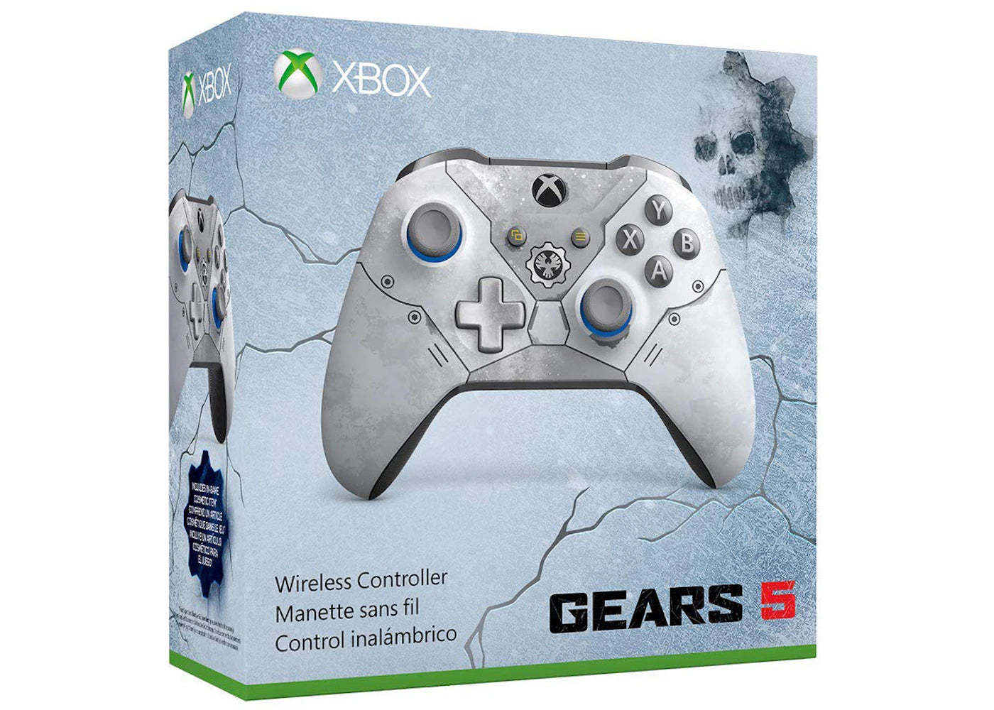 Microsoft Xbox Wireless Controller Gears 5 Kait Diaz Limited Edition WL3-00130 Grey