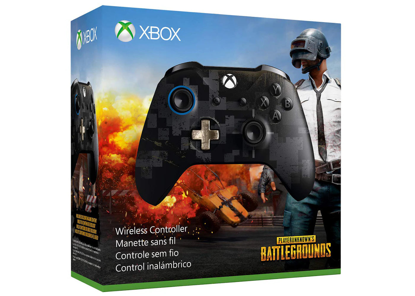 Microsoft Xbox Wireless Controller Playerunknown's Battlegrounds Limited Edition WL3-00115 Black/Grey