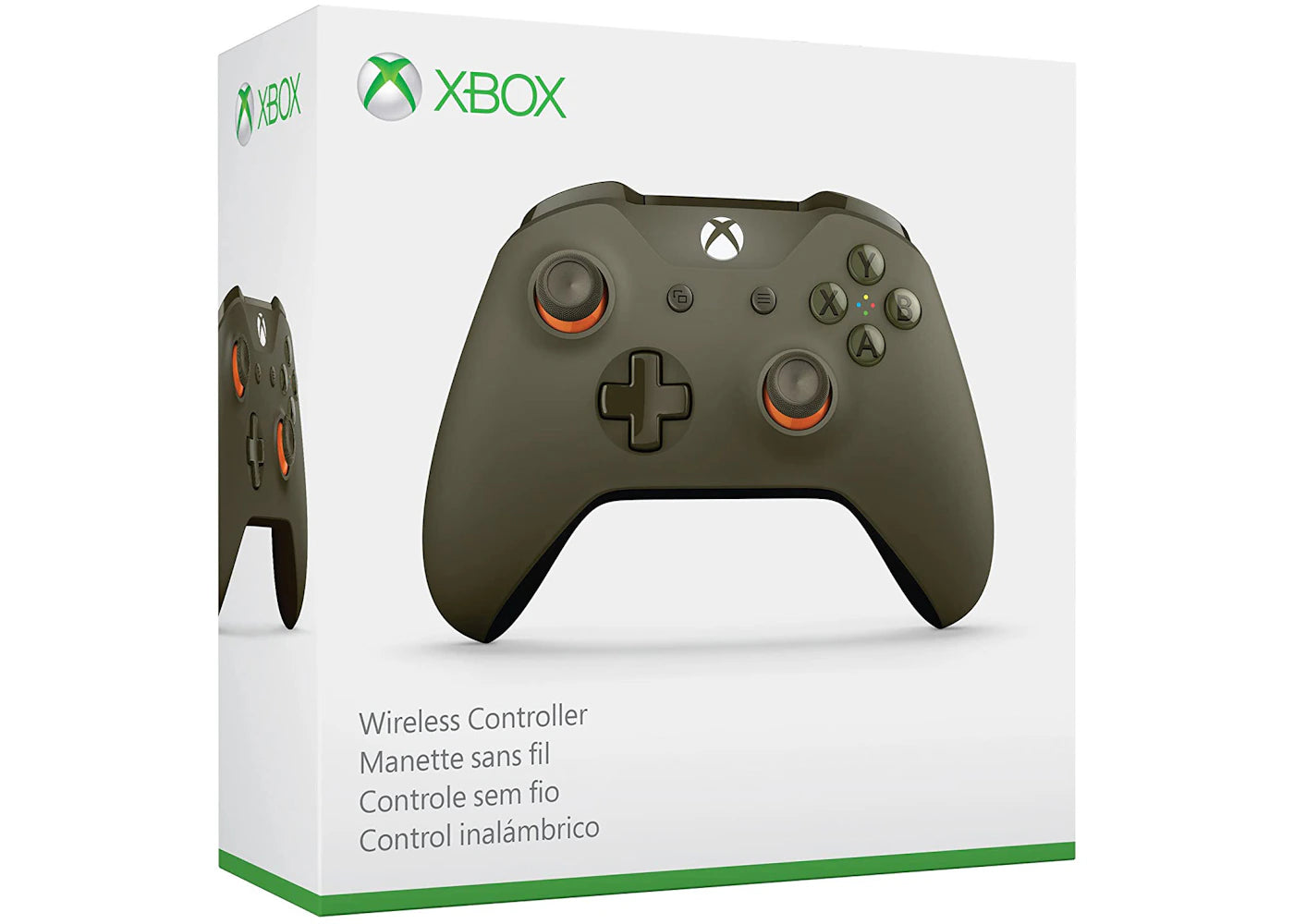 Microsoft Xbox Wireless Controller WL3-00035 Green/Orange