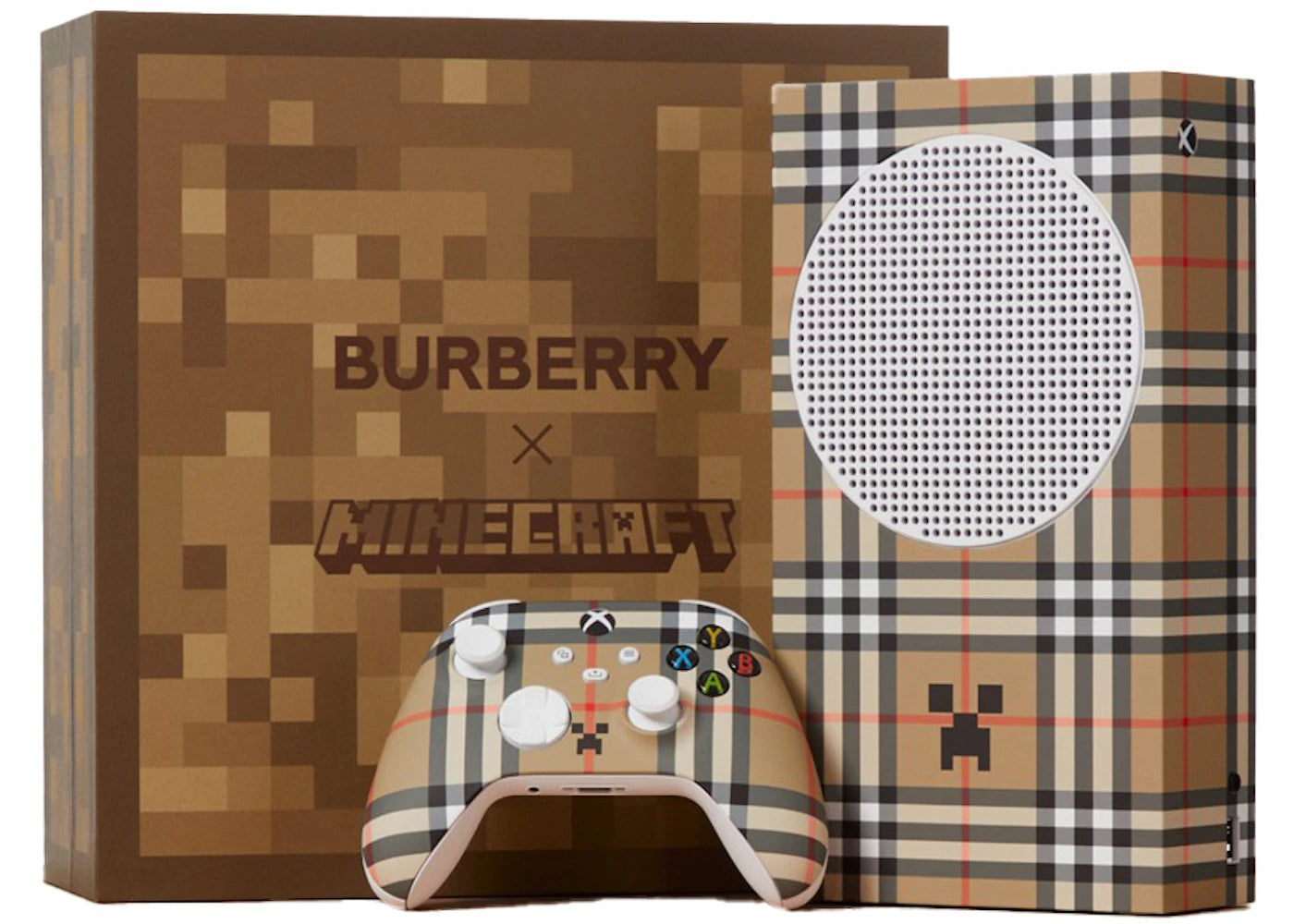 Microsoft Xbox x Burberry x Minecraft Console (EU Plug)