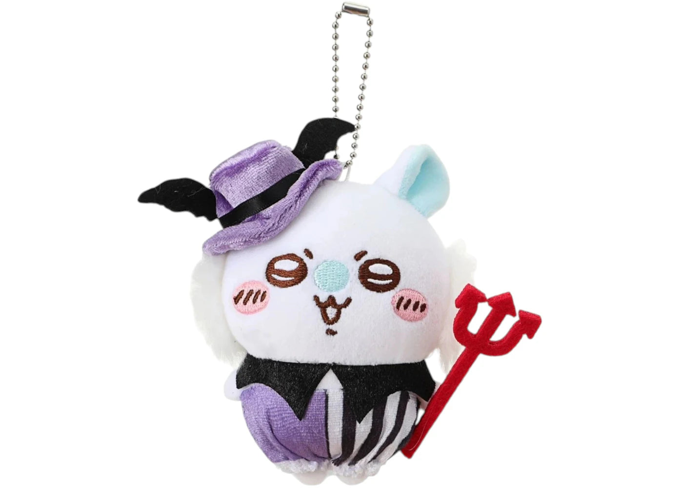 Miniso Chiikawa Magical Circus Series Halloween Season Momonga Plush Keychain