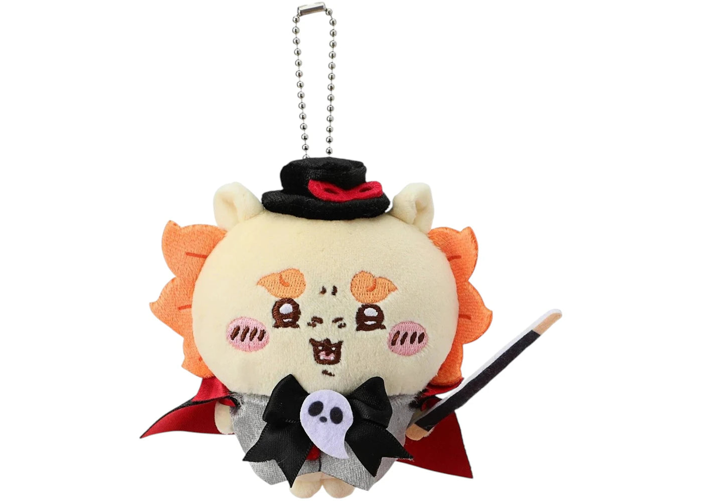 Miniso Chiikawa Magical Circus Series Halloween Season Shisa Plush Keychain