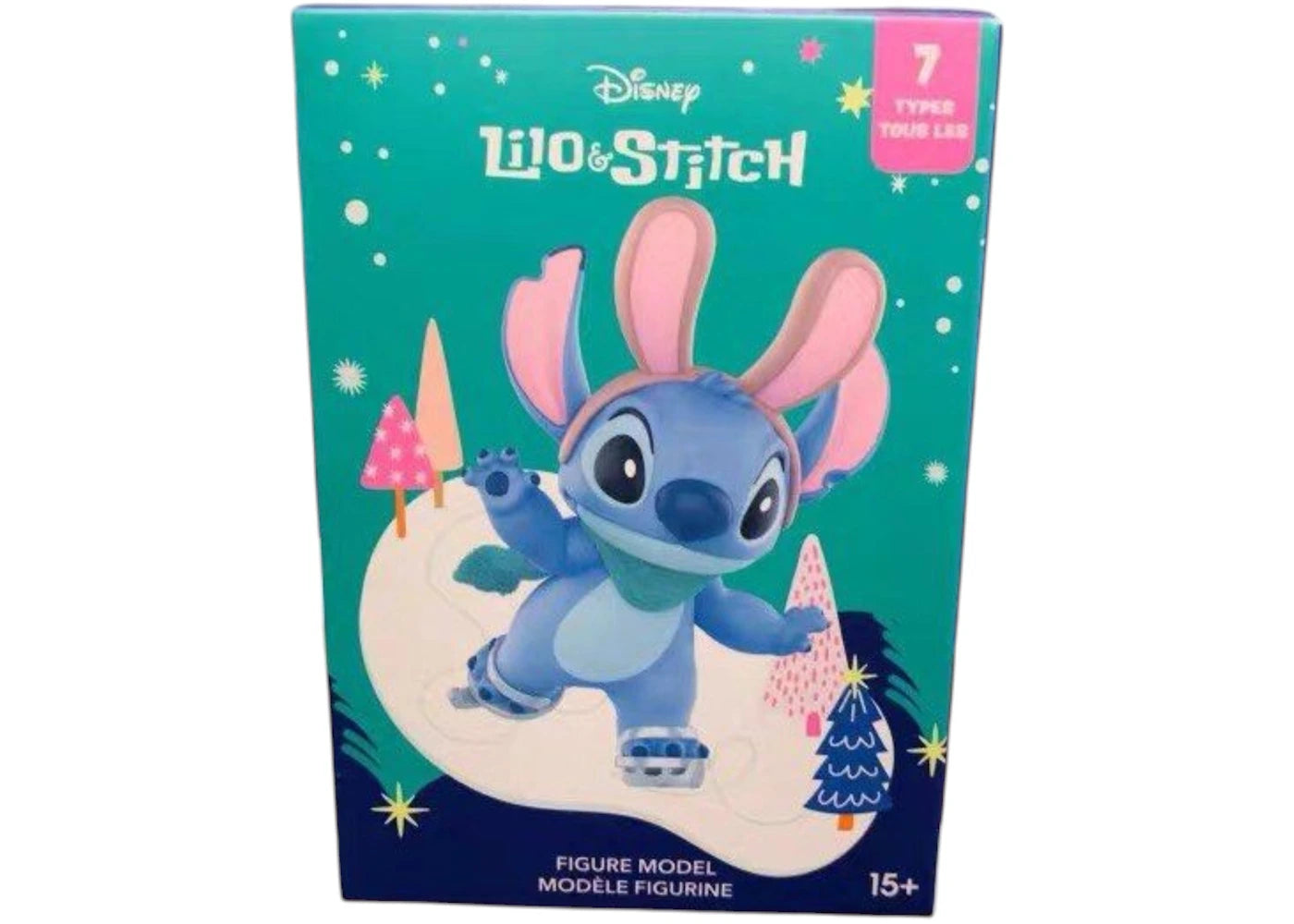 Miniso Disney Lilo & Stitch Bunny Winter Story Series Figure Single Blind Box