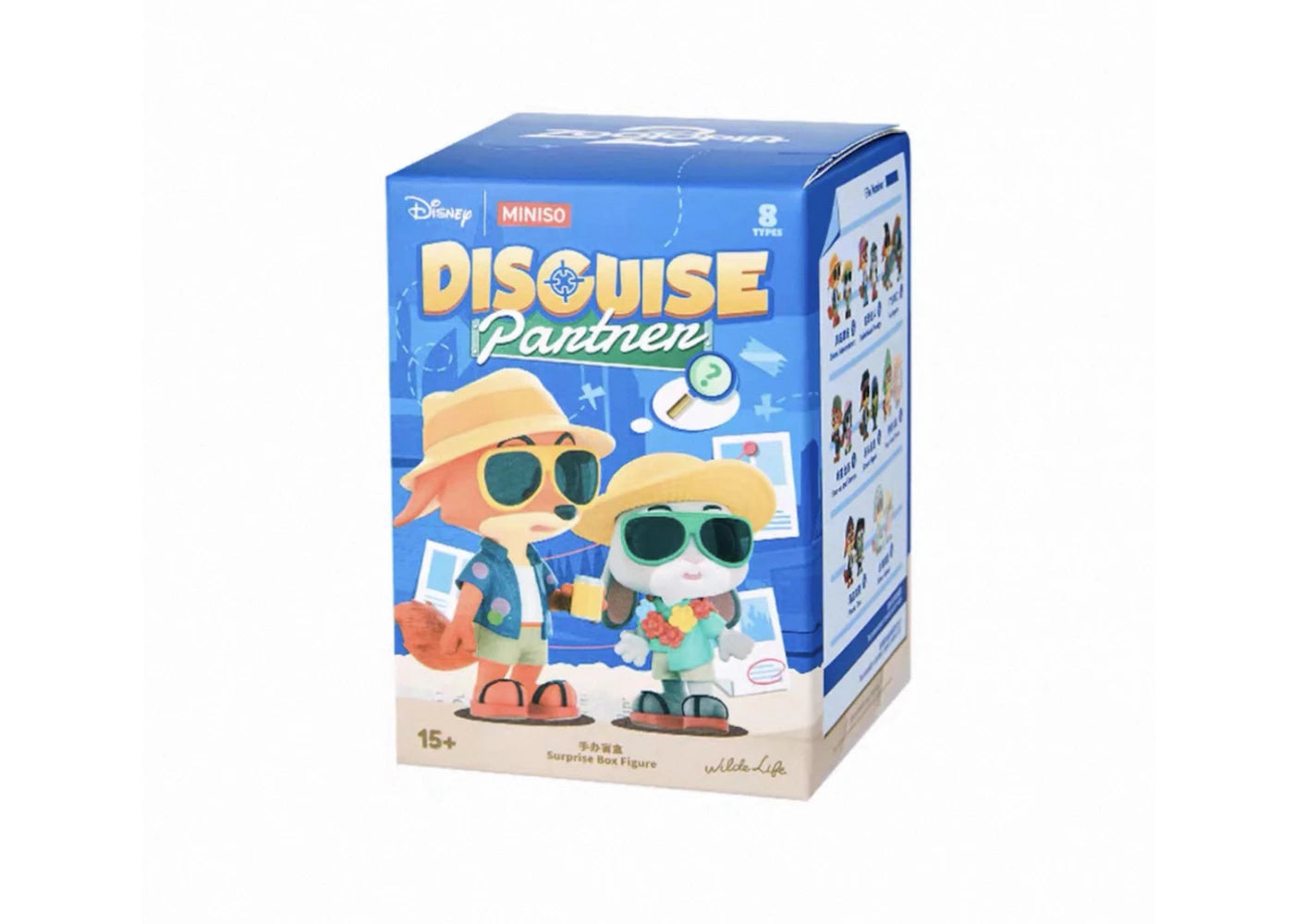 Miniso Disney Zootopia Disguise Partner Series Figure Single Blind Box