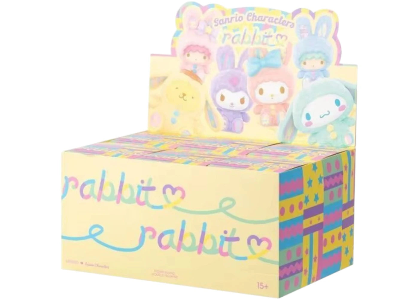 Miniso Sanrio Characters Rabbit Series Figure Sealed Case (6 Blind Box)