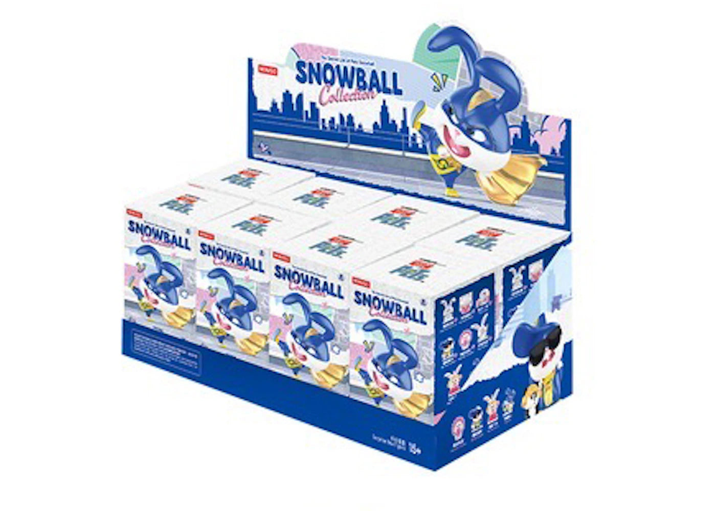 Miniso The Secret Life of Pets Snowball Series Figure Sealed Case (8 Blind Box)