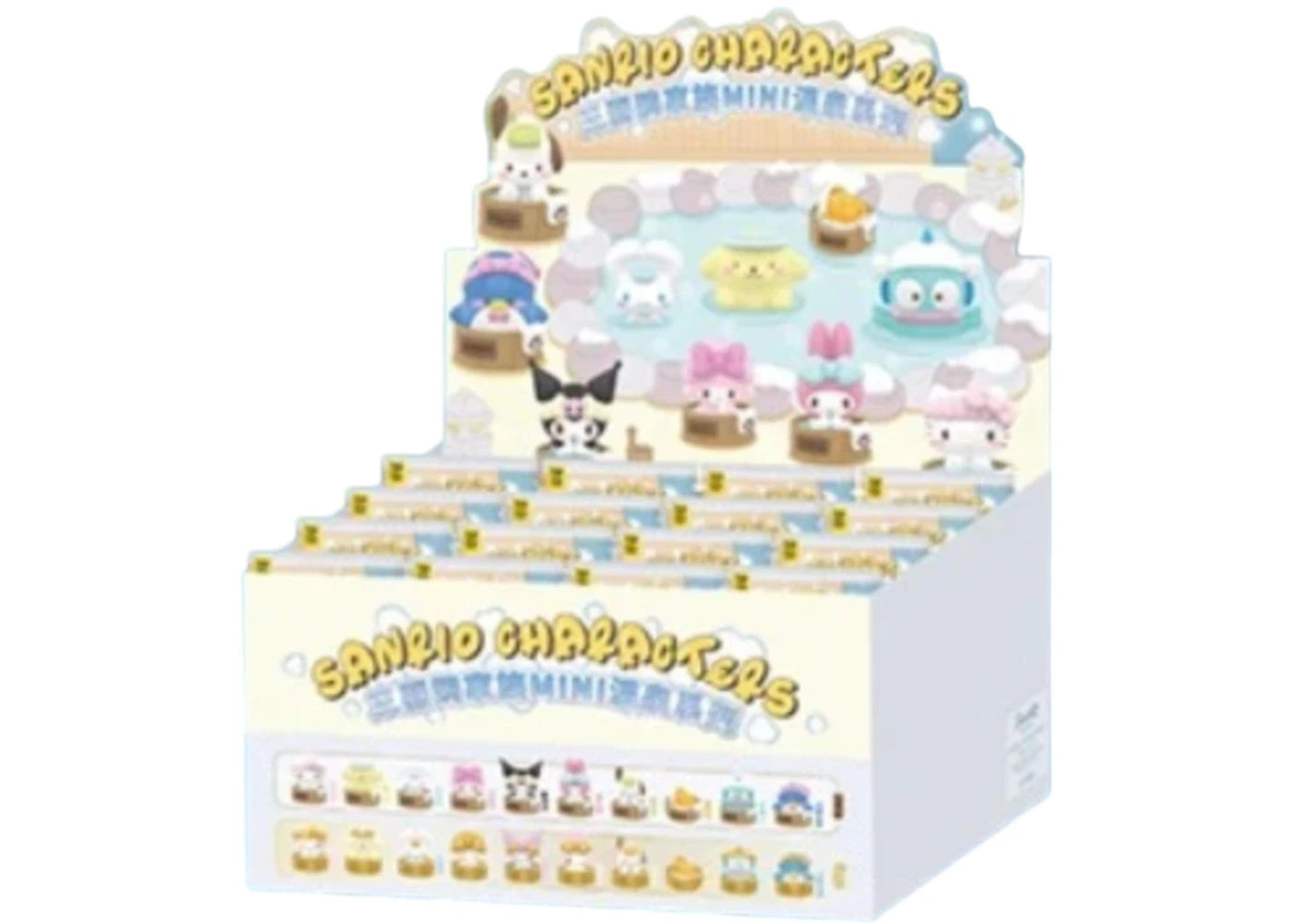 Miniso Top Toy Sanrio MINI Hot Spring Sealed Case (16 Blind Box)