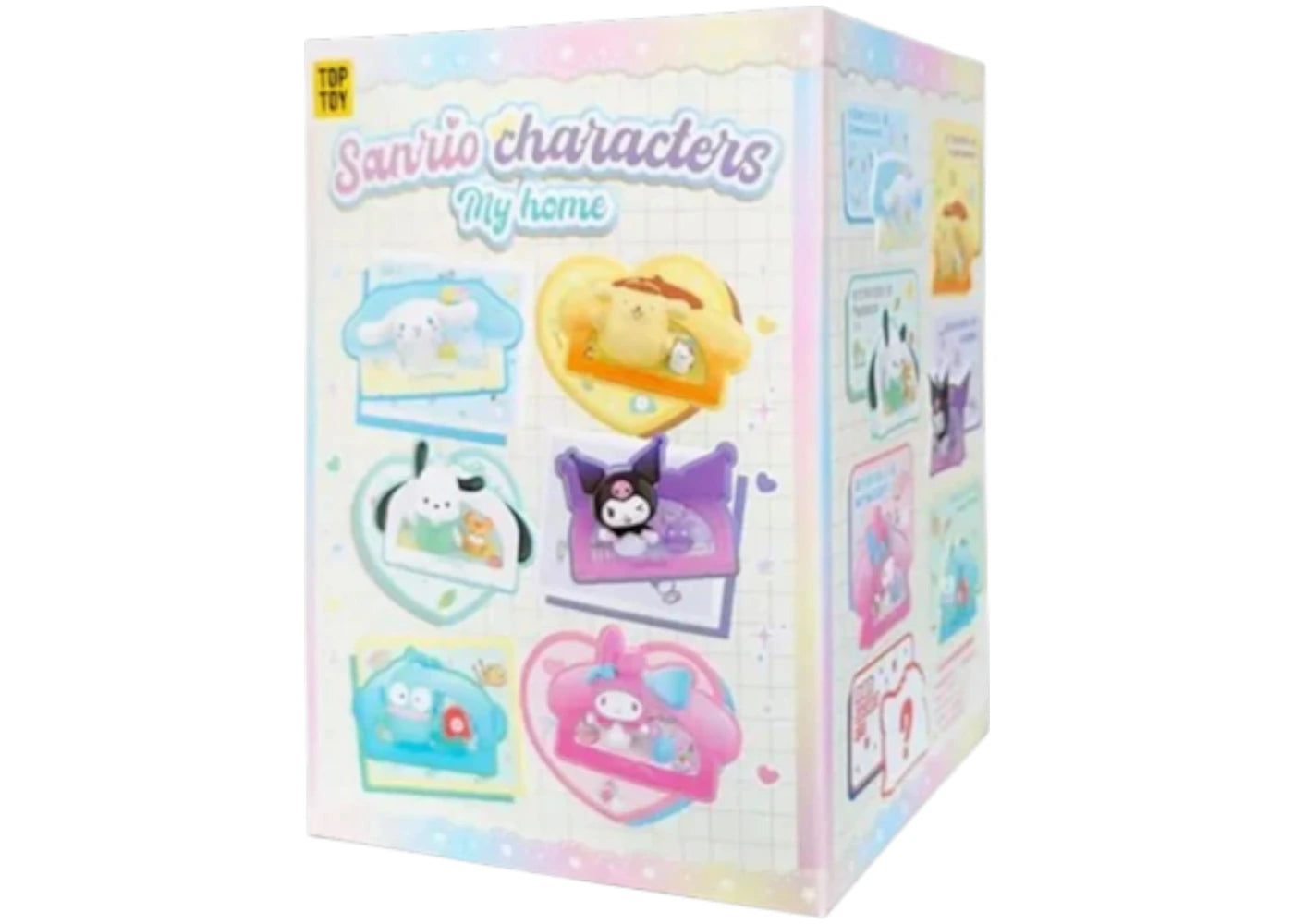Miniso Top Toy Sanrio MY HOME Series Refrigerator Magnets Desktop Decor Single Blind Box