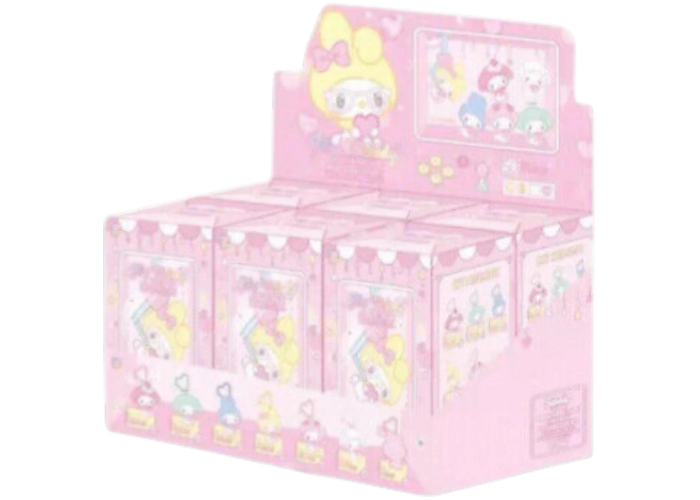 Miniso Top Toy Sanrio My Melody 50th Anniversary Milk Candy Vinyl Plush Sealed Case (6 Blind Box)