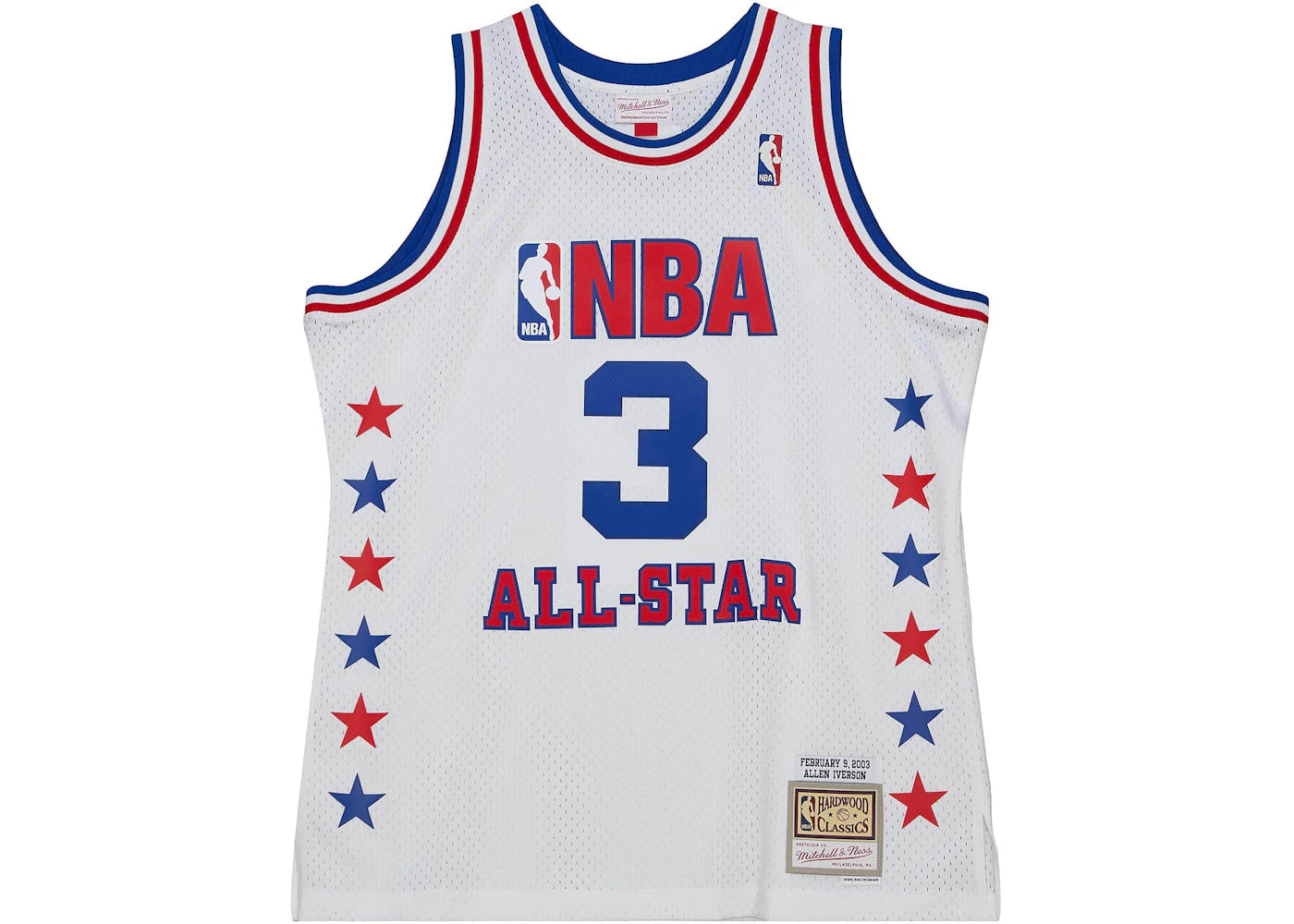 Mitchell & Ness Allen Iverson All Star East 2003-04 Swingman NBA Jersey White