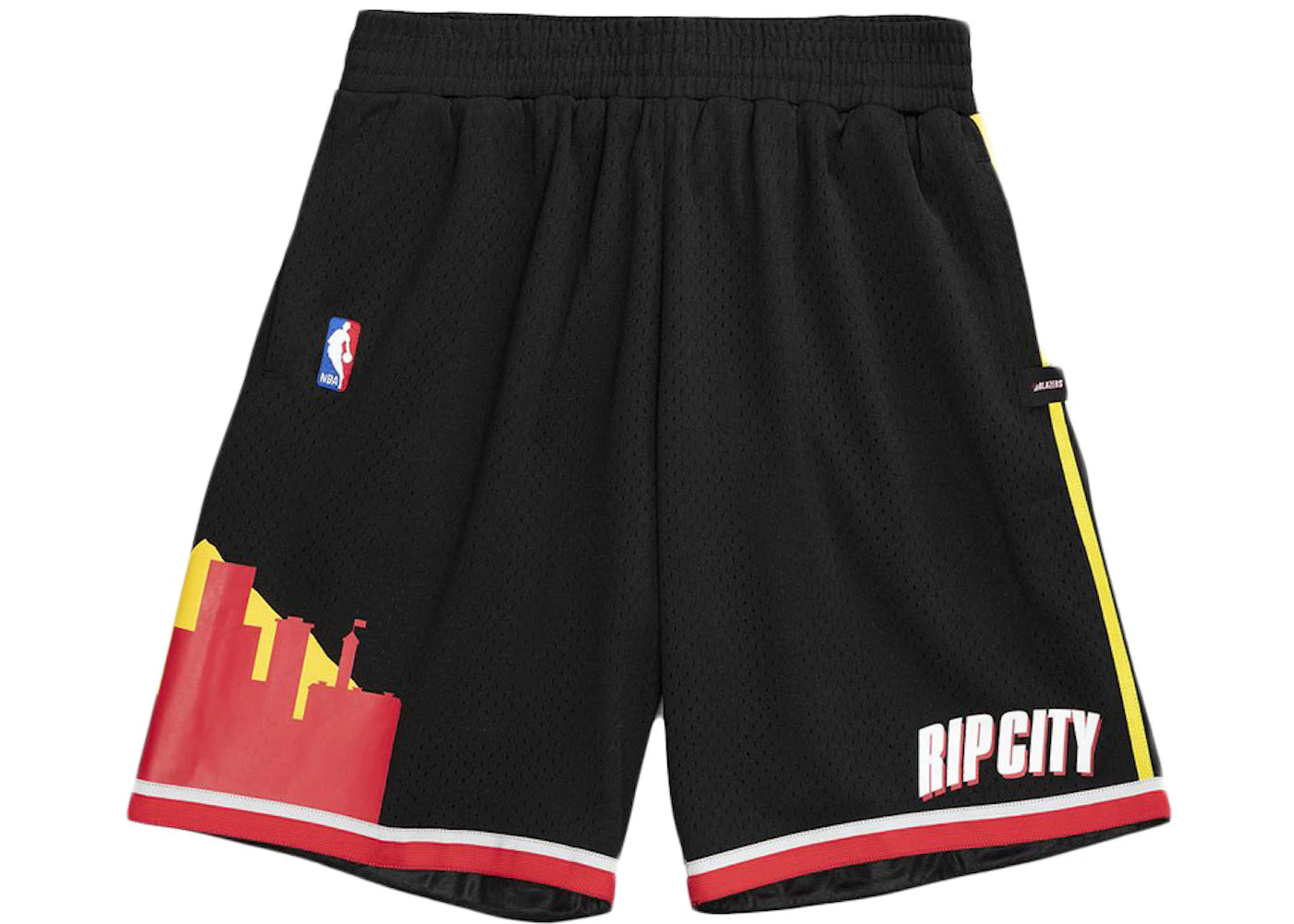 Mitchell & Ness Amine x Portland Trail Blazers Swingman Shorts Black