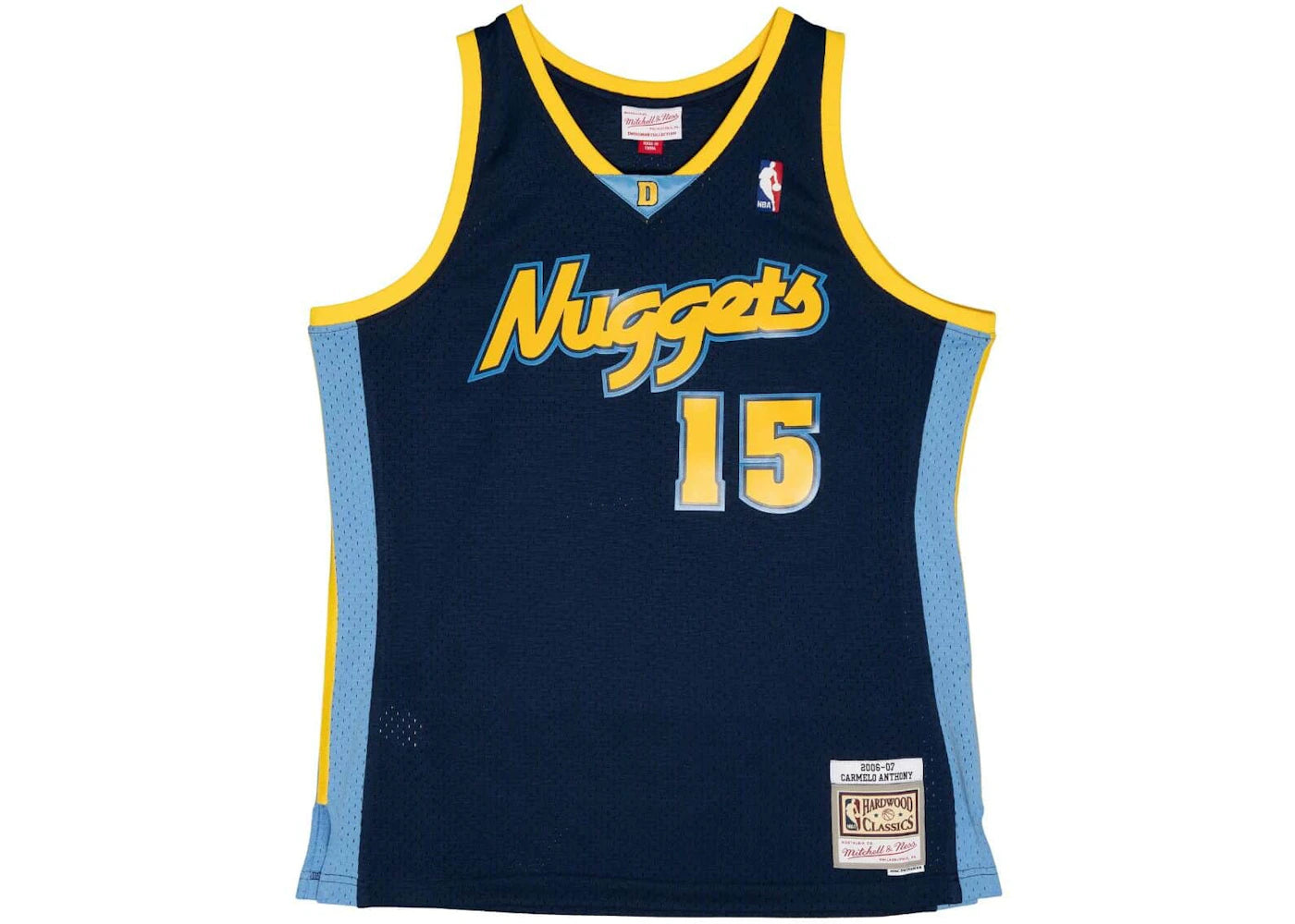 Mitchell & Ness Carmelo Anthony Denver Nuggets Alternate 2006-07 Swingman NBA Jersey Davy