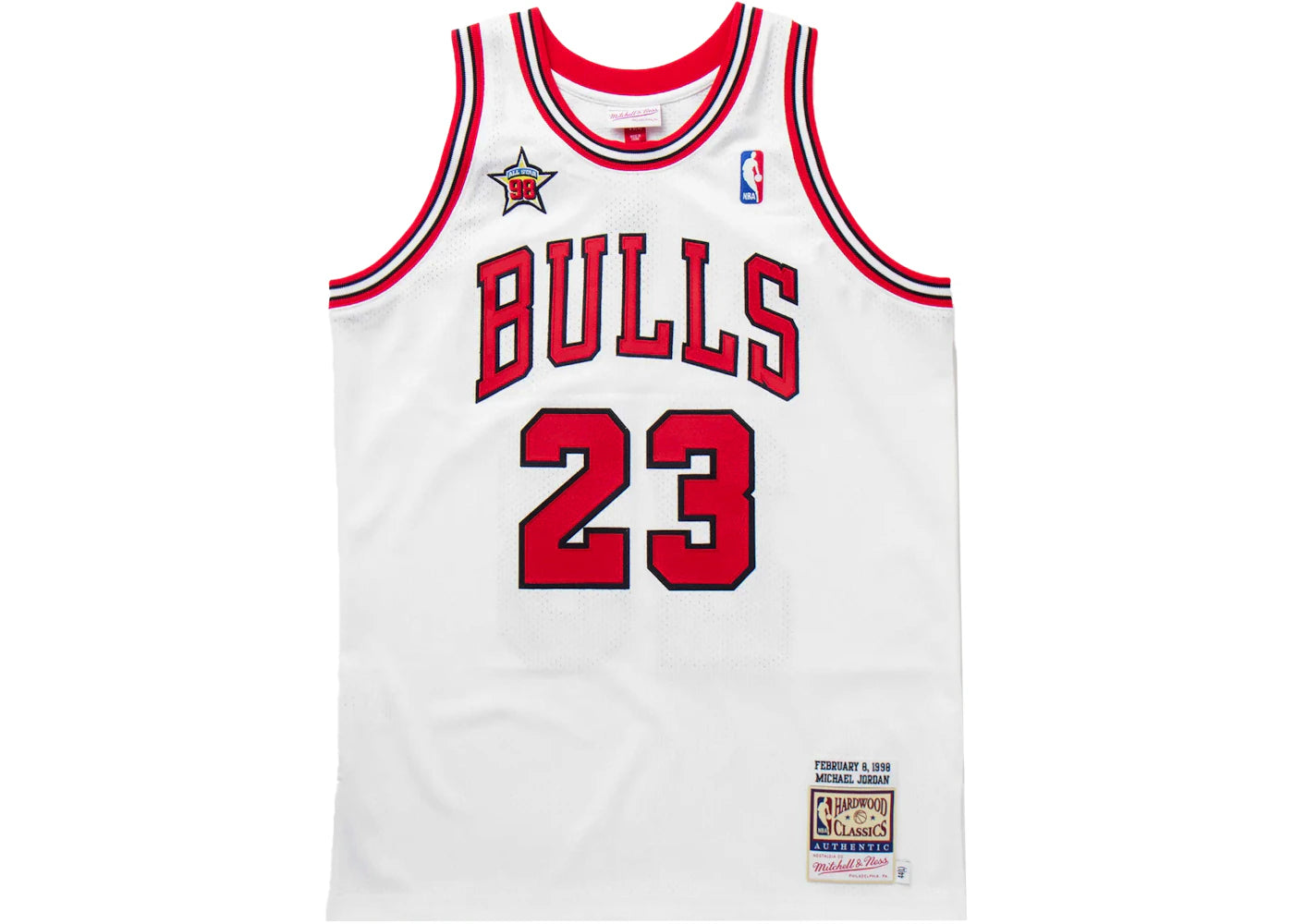 Mitchell & Ness Chicago Bulls 1998-99 Michael Jordan Authentic Jersey White
