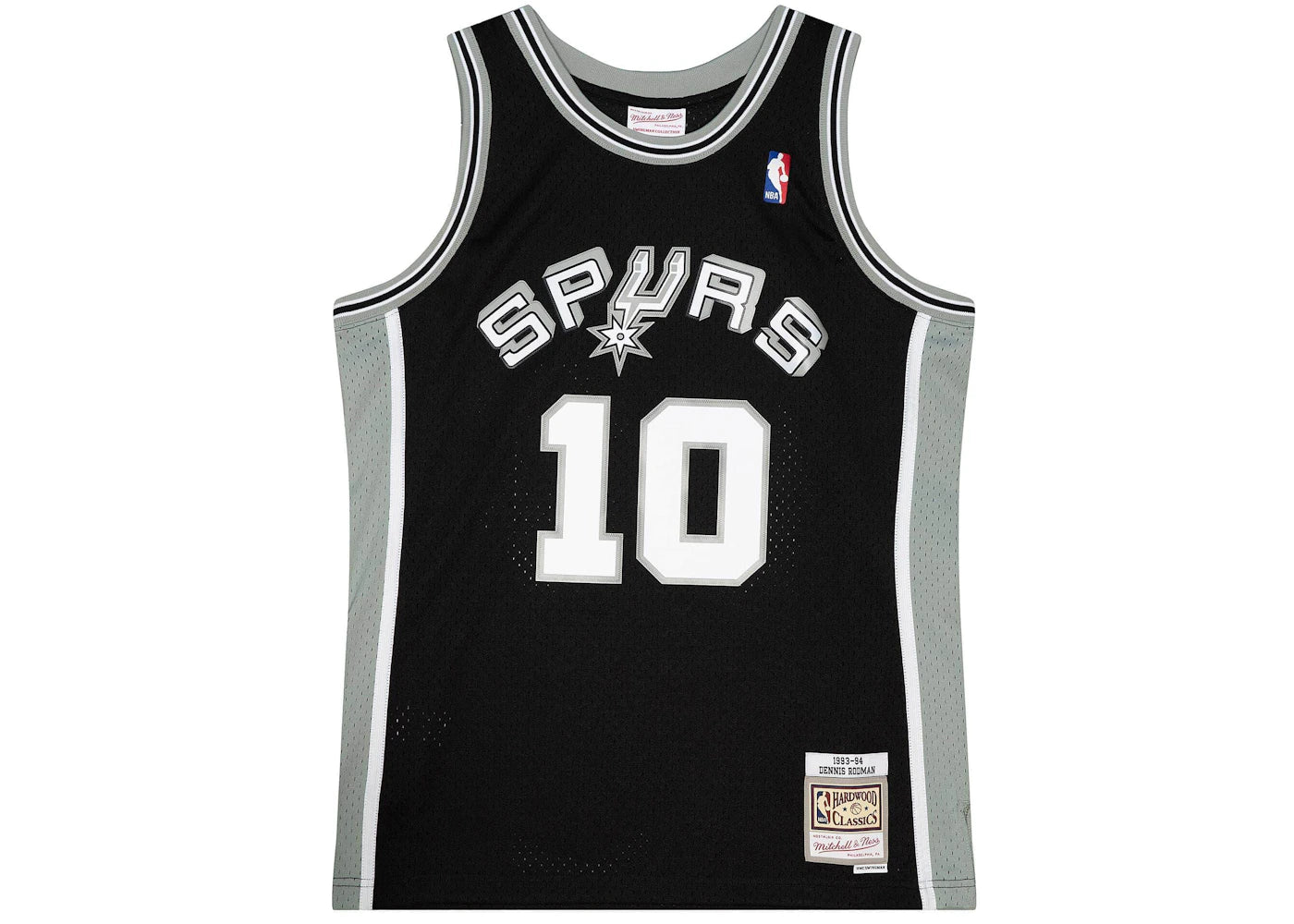 Mitchell & Ness Dennis Rodman San Antonio Spurs 1993-94 Swingman NBA Jersey Black