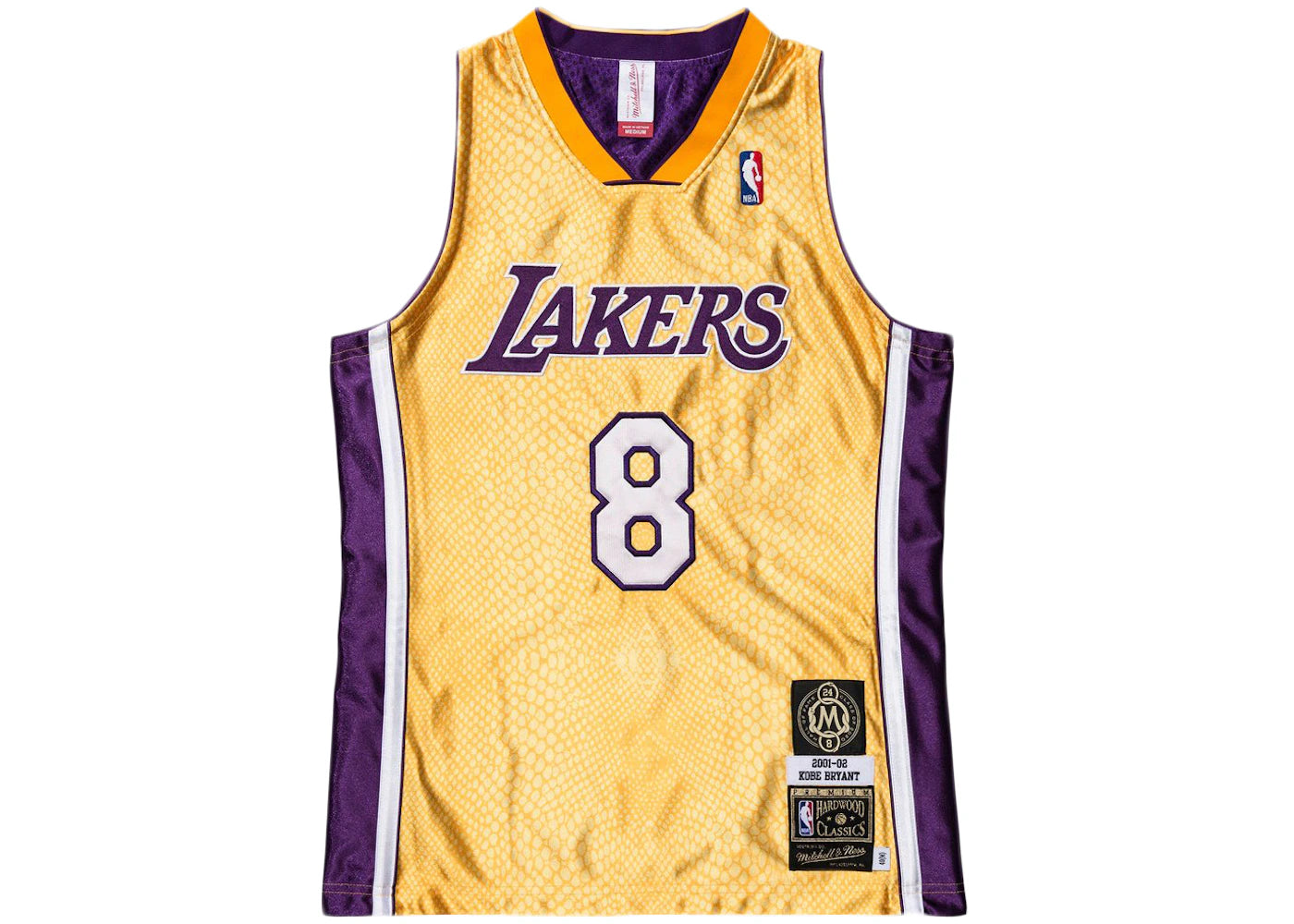 Mitchell & Ness Kobe Bryant HOF NBA Reversible Jersey Purple/Gold