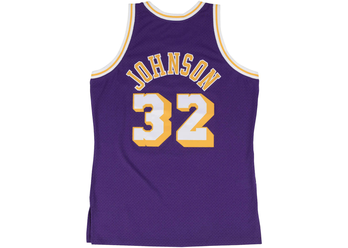 Mitchell & Ness Los Angeles Lakers Road 1984-85 Magic Johnson Swingman Jersey Purple